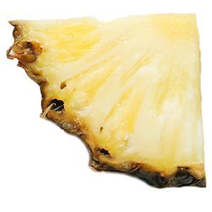 Fruit piece small pineapple chopped